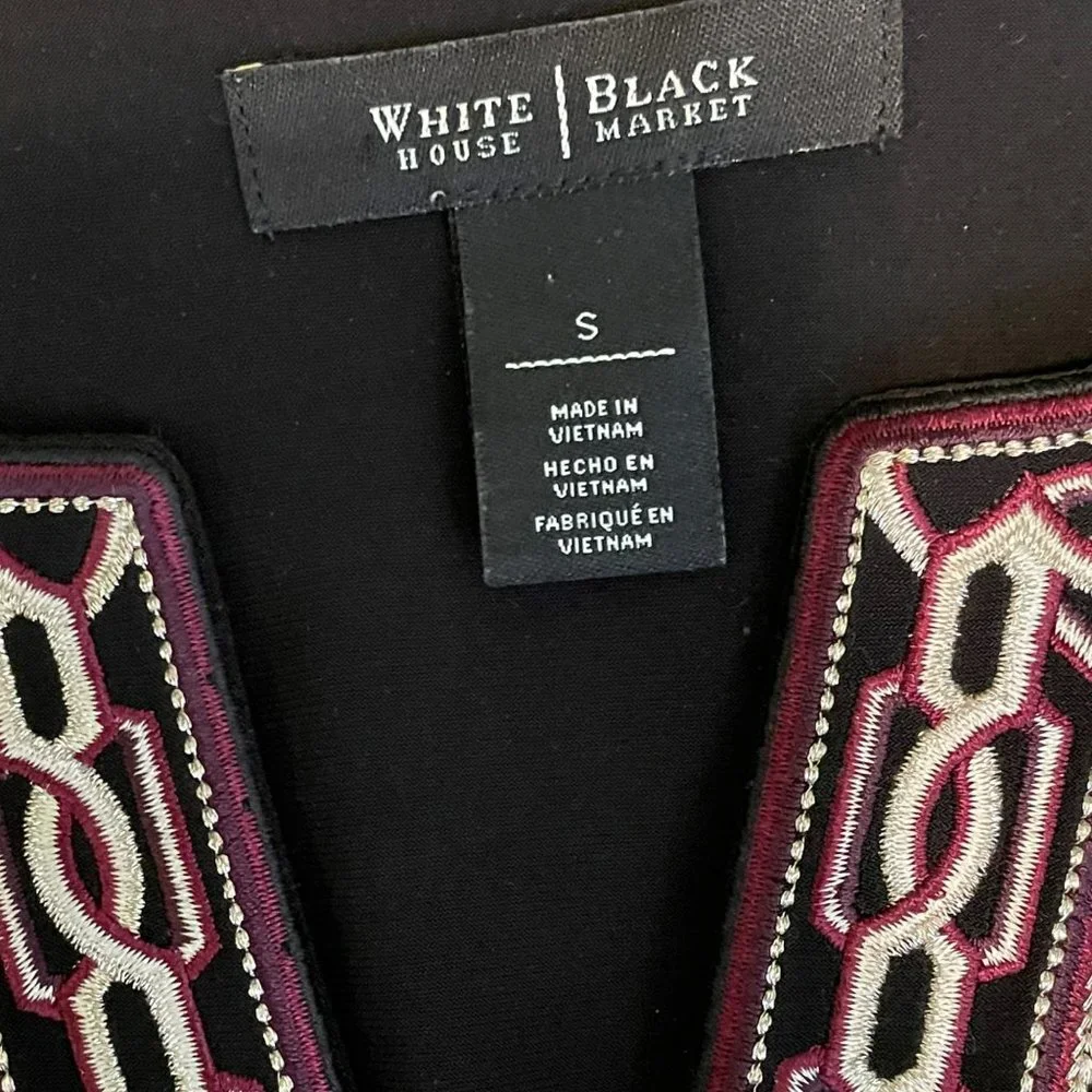 WHITE HOUSE BLACK MARKET DRESS SIZE S - Picture 4 of 7